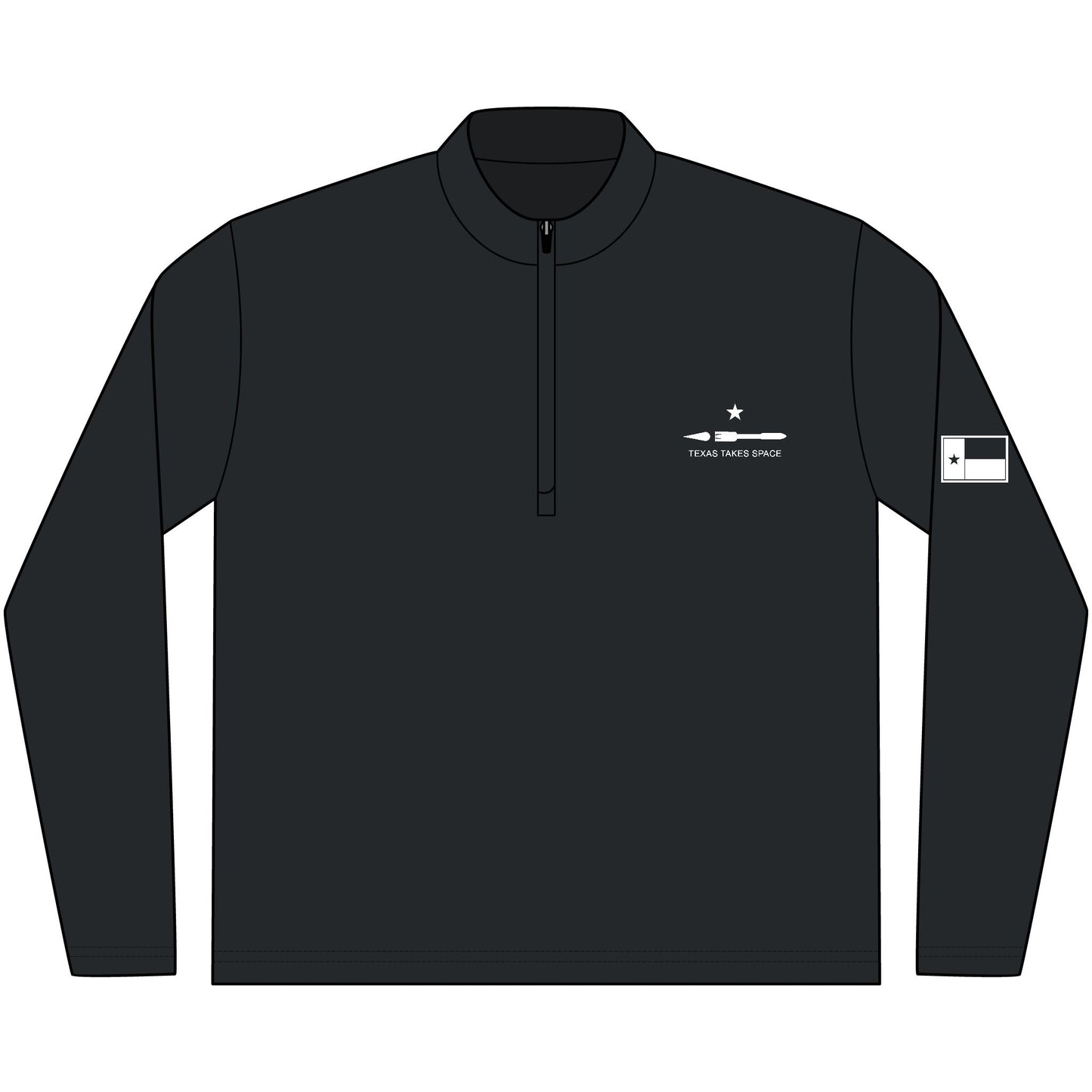 Lone Star Zip | Performance Pullover by TravisMathew