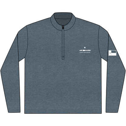 Lone Star Zip | Performance Pullover by TravisMathew